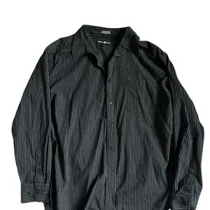 Beverly Hills Polo Club Black Casual Button Down Shirt